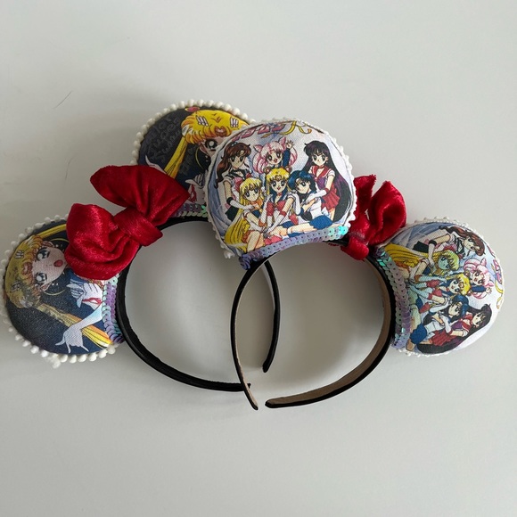 Set of 2 Sailor Moon Handmade Handbands - Picture 2 of 12